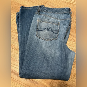 Ny‎ & C jeans womens Sz 16 slim slouch